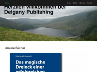 delgany-publishing.de Webseite Vorschau