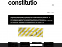 constitutio.ch Webseite Vorschau