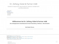 dr-zeifang-kuebel.de Webseite Vorschau
