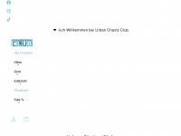 urbanchainsclub.shop Webseite Vorschau