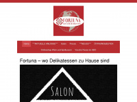 fortuna-delikatessen.ch Webseite Vorschau