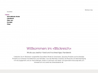 blickreich.ch Webseite Vorschau