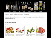 apulia.ch Webseite Vorschau