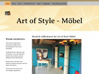 artofstyle-moebel.ch Webseite Vorschau