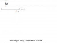h2o-campus.de Webseite Vorschau