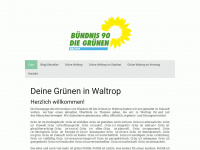 gruene-waltrop.com Webseite Vorschau