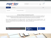 reprotec-onlineprint.ch Webseite Vorschau