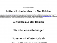 mittersill.info Webseite Vorschau