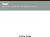 worldofsmoke.com Webseite Vorschau