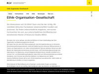 ethik-organisation-gesellschaft.ch Webseite Vorschau