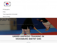 hapkido-moosburg.de Webseite Vorschau