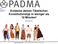 padma-typentest.com Webseite Vorschau