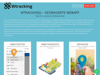wtrac.ch Webseite Vorschau