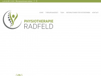 physio-radfeld.at Webseite Vorschau