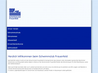 schwimmclubfrauenfeld.ch Webseite Vorschau