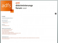 adf-saar.de Webseite Vorschau