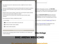 bikearena-wegscheid.de Webseite Vorschau