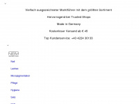 nbm-shop.at Webseite Vorschau