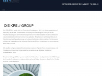 kre-group.eu Webseite Vorschau