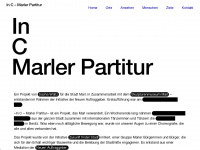 marlerpartitur.de Webseite Vorschau