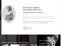schloss-klein-loitz.com Webseite Vorschau