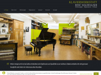 klavier-werkstatt.ch Webseite Vorschau