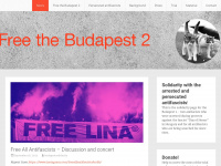 budapest-solidarity.net Webseite Vorschau