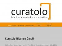 curatolo-blachen.ch Webseite Vorschau