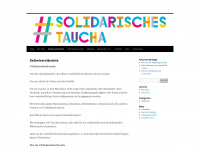 solidarisches-taucha.info Webseite Vorschau