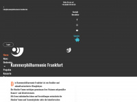 kammerphilharmonie-frankfurt.de Webseite Vorschau
