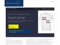 frechfrei.de Webseite Vorschau