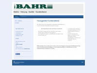 bahrgmbh.com Webseite Vorschau