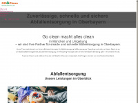 goclean-recycling.de Webseite Vorschau