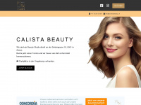 calistabeauty.ch Webseite Vorschau