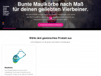 bumas-muzzle.com Webseite Vorschau