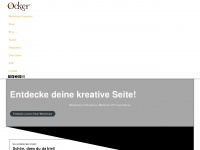 ocker.at Webseite Vorschau