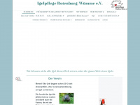igelpflege-rotenburg-wümme.org Webseite Vorschau