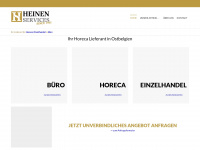 heinen-services.be Webseite Vorschau