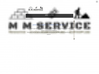 mm-service.be Webseite Vorschau