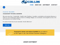 collas.be Webseite Vorschau