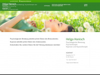 hypnose-hanisch.eu Webseite Vorschau
