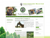 hundeverein-ibc-glesch.de Webseite Vorschau