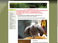 papageienheimat.de Webseite Vorschau