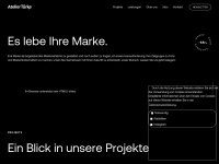 atelier-tuerke.de Webseite Vorschau