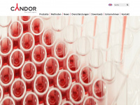 candor-bioscience.de Webseite Vorschau