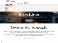 elektro-schnurr.de Webseite Vorschau