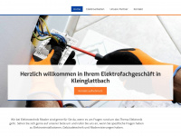 elektrotechnik-roessler.de Webseite Vorschau