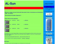 al-sun.eu Webseite Vorschau