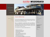 elektro-weidenbach.de Webseite Vorschau