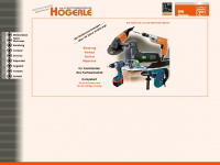 elektrowerkzeuge-hoegerle.de Webseite Vorschau